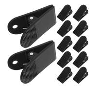Housoutil 12 Pezzi Clip di Arresto Emergenza per Tapis, Ricambio Nero | Plastica Resistente, Sostituzione Rapida, per Allenamenti Domestici e Operatori Palestra, Sicurezza Affidabile