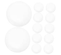 Housoutil 12pezzi Fermaporta Parete in Silicone Autoadesivo Trasparente per Proteggere Porte e Mobili Urti e Graffi per e Hotel