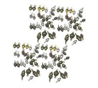 Housoutil 150 Pezzi Ciondoli Ghianda e Vintage in Metallo Pendenti Acorn per Gioielli Te per Bracciali Orecchini Collane e Portachiavi Naturali