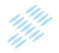 Housoutil 15paia Silicone Eyelash Perm Pads Reusable Eyelash Lift Tools Comfortable and Easy to Use for All Eye Shapes for Lash Curling and Lifting