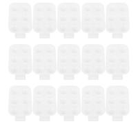 Housoutil 15pezzi Tavolozza per Pittura Artistica Scomparti Vassoio in Plastica Bianca per Acquerelli per Ragazza Artigianato e Pittura Pigmenti