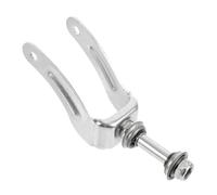 Housoutil 1pezzi Braccio Ruota Per Carrozzina Acciaio Anteriore Facile Installazione e Resistente Compatibile Con Vari Carrozzine Accessorio Per Carrozzine Disabili
