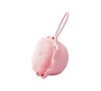 Housoutil 1pezzi Spazzola per Doccia in Silicone per Ragazza Realizzata in Materiale Sicuro Pulisce Corpo in Modo Pratico e Setole in Silicone Affidabili Stile Casuale