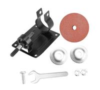 Housoutil 1set Base Supporto Per Macchina Da Elettrica Con Disco Abrasivo Compatibile Con Trapani Elettrici Per Lucidatura e Affilatura Strumenti Design Compatto e Resistente Per Uso Pratico