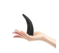 Housoutil 2 Paia Cerchietto Corna di Toro Finte 2 Pezzi Nero, Accessorio Fai da Te per Chioma Halloween, Copricapo per Feste in Maschera, Cosplay e Carnevale