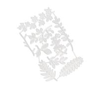 Housoutil 2 Pezzi di Stampo in Metallo E Acciaio al Carbonio per Fiori E Foglie per Scrapbooking Fustelle Album Fotografici Stencil in Metallo Goffratura Decorativa Fustella