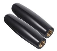 Housoutil 2 Pezzi Maniglie per Rubinetto Birra in Plastico Nero, Riutilizzabili e Facili da Installare, per Keg Tub e Accessori per Kegerator Personali