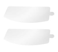 Housoutil 2 Pezzi Pellicola Protettiva Esterna per Protezione da Sabbia e Polvere per Casco da Sabbiatura in Pvc Bianco Spessore 0,5mm Resistente e Durevole