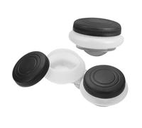 Housoutil 2 Pezzi Pentola Ad Olio di Pittura Ad Olio Coppa in Acciaio con Coperchi Portabicchieri e Coperchi Coperchio della Tazza Tazze di Miscelazione della Vernice Tazze per Tavolozza