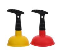 Housoutil 2 Pezzi Sturalavandino per Lavello da Cucina in Gomma, per Doccia e Wc, Uso Domestico e Pulizia Bagno, Potente Sblocco degli Scarichi