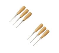 Housoutil 2 Set Punteruolo da Cucito per Lavorazione Cuoio Strumenti Cucitura per E Riparazioni su Pelle Tende E Tessuti 3 Pezzi*2