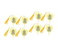 Housoutil 2 Set Segnalibri Buddisti Metallo Con Foglia Bodhi Set Per Lettori E Studenti Creativi E Regali Per Decorazioni Per Libri E Ufficio 4 Pezzi * 2