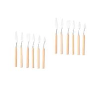 Housoutil 2 set Set Di Per Pittura A Olio Spatole Pratiche Per Pittura Raschietti Per Pigmenti Raschietto Per Disegno Spatole Per Pittura Strumenti Per Pittura 6 pezzi*2