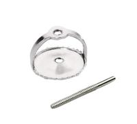 Housoutil 2 Sterling Chiusure a Vite per Orecchini Tappi Auricolari Piccoli Anallergici Accessori Auricolari Sostitutivi per Orecchini Forati Base Cartilagine