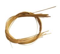 Housoutil 20 Pezzi Strisce Rattan Naturale per Intrecciare Cesti e Materiale Flessibile per Progetti DIY Basket Weaving