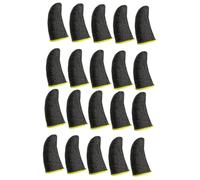 Housoutil 20 Pz Lettino Da Gioco Manica Per Le Dita Touchscreen Lettini Per Dormire Gioco Delle Maniche Delle Dita Dito Lettino Ad Aria Pollice Guanti Fibra D'argento