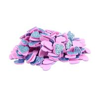Housoutil 200 Pezzi Piccolo Cuore di Paillettes Toppa Cucita a Cuore Toppe con Paillettes Toppe Decorative Adorn Decorazioni Ornamenti di Patch pratiche Toppe di Paillettes Provato Blue