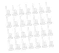 Housoutil 200 Pezzi Tappo Contagocce in Plastica PP Tappo Interno e Guarnizione per Flaconi Olio Essenziale 18-18Mm per Aromaterapia e Fai da Te