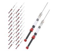 Housoutil 22 Pezzi Assorbitore D’inchiostro per Penna Stilografica | Acciaio Inox e Plastico, Design a Molla Sotto Vuoto, Compatibile Cartucce Europee