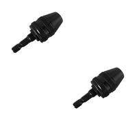 Housoutil 2pezzi Chuck Per Avvitatore Senza Chiave Adattatore Per Trapano Impatto Manico Per Utensili Da Lavoro Compatibile Con Bit Design Resistente Alla e All