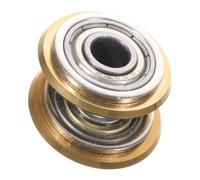 Housoutil 2pezzi Rotella Incisione in Ceramica Parte Ricambio per Tagliapiastrelle Accessorio per Taglio Piastrelle Cuscinetto Incluso