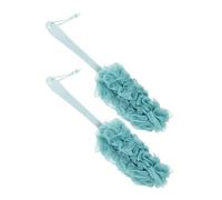 Housoutil 2pezzi Spazzola Per Bagno Per Pulizia Del Corpo Da Manico Per Raggiungere Le Spalle Gambe Pancia e Braccia Per Igiene Personale e Pulizia Del Bagno