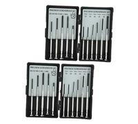 Housoutil 2sets Cacciaviti Mini per Orologi Cacciaviti Multiuso Precisione Strumenti Professionali per Riparazione degli Orologi Realizzati in Leggera e Materiali Metallici Robusti