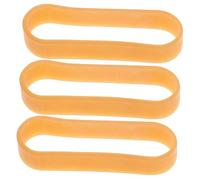 Housoutil 3 Pezzi Cinturino in caucciù rotolando modellando la Ceramica delle Costole Banda Elastica Piccolo mattarello graffe Cera Cinture di Stampo Strumenti di Ceramica Yellow