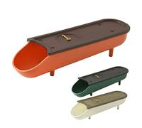 Housoutil 3 pezzi Contenitori Uova Frigorifero con e Timer Organizer Impilabile con Scorrimento Automatico Design Inclinato Rottura per e Garantita