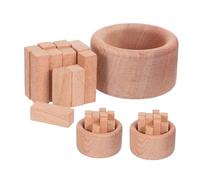 Housoutil 3 Pezzi Diffusore di Oli Essenziali in Legno Naturale per Casa e Auto Tecnologia Avanzata di Evaporazione Olio e Design Facile da Mantenere