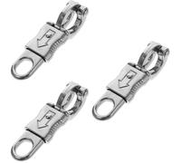 Housoutil 3 Pezzi Gancio Antipanico Equestre Ganci Metallici Tornare Indietro Frusta Gancio Antipanico Accessori Per Sport All'Aria Aperta Accessori Sportivi Scatto Antipanico Per Gancio