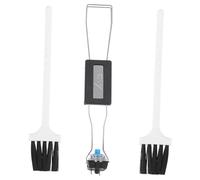 Housoutil 3 Pezzi Spazzola Per Pulizia Della Tastiera Per Computer e Laptop Per Rimuovere Polvere e Detriti Tra Le Fessure Della Tastiera e Le Ventole Di Raffreddamento