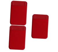 Housoutil 3 Pz Porta Cellulare Stand Copertina Della Carta Custodia Da Borsetta Per Telefono Porta Carte Telefoniche Portafoglio Del Telefono Mobile Borsa Mano Id Uomo Carta Telefonica Rosso