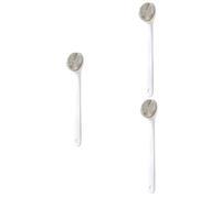 Housoutil 3 Pz Spazzola in Silicone Spazzola Per La Schiena Da Bagno Lavasciuga Da Bagno Spazzola Per Corpo Pulizia Spazzola Da Bagno Fare Un Bagno Bianca Gel Di Silice