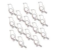Housoutil 3 Set Fermagli Per Carta Metallo Elegante Per Scrapbook E Note Per E Foto Argento 20 Pezzi * 3
