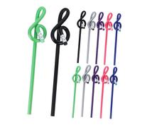 Housoutil 3 Set Musicali Colorate Piegate Multi Funzionali Per Studenti Accessori Scolastici Adorabili Scrittura E Confortevole Per E Insegnanti Colore 12 Pezzi * 3