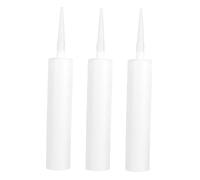 Housoutil 3 tubi sigillanti vuoti riempibili per stuccatura, riparazione, crepe e perdite, comodi da tenere in mano, design versatile per la casa e progetti fai da te