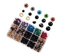 Housoutil 390Pezzi Occhi Fai da Te per Artigianali Sicurezza e Durabilità per Creazioni Imaginative per Decorazioni e Amigurumi