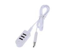 Housoutil 3a Hub Multi-porta Di Ricarica Usb Cavo Di Prolunga Convertitore Espansione Caricabatterie Per Applicazioni Desktop e Notebook Design Professionale Del Chip Trasmissione Dati Ad Al