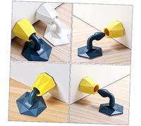 Housoutil 4 Pezzi Fermaporte Silicone Blocco Non Accessori Sicuri per Porte Protezione per Animali Domestici Facile Installazione su Tipi