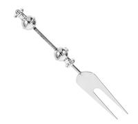 Housoutil 4 Pezzi Forchetta da Frutta in Acciaio Inossidabile Piccola Multifunzionale Perline Fai da Te, Posate per Dessert e Antipasto, Stoviglie la Casa e Ristorazione