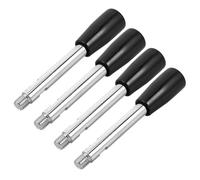 Housoutil 4 Pezzi Maniglia per Macchina Utensile Filettata M12x150mm in Metallo e Bakelite Forma Ergonomica Resistente All'usura per Processi di Lavorazione e Manutenzione