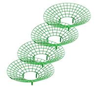 Housoutil 4 Pezzi Supporto per Fragole da Orto in Plastica | Posizionamento Regolabile, Protezione Frutti, Ventilazione Migliorata, Design Salvaspazio per Balcone