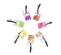 Housoutil 4 Set Ciondoli Mini Drink Per Diy Da Vetro Imitazione Frutta Materiali Creativi Per Realizzazione Gioielli E Accessori Fai Da Te Per Collane E Portachiavi 42 Pezzi*4