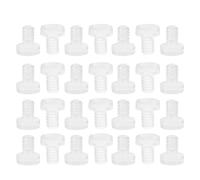 Housoutil 40 Pezzi Paracolpi in Pvc Trasparente per Mobili e Armadietti, Protezione Antigraffio per Tavoli in Vetro, Antiscivolo e Silenzioso, Dimensioni 1,90x1,65x1,65cm, e Animali