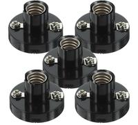 Housoutil 5 Pz Portalampada E10 Portalampada Presa Luce a Mini E10 Base Della Lampada a in Metallo Base Luminosa Sostituzione Del a E12 Lampade