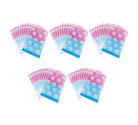 Housoutil 50 Sacchetti per Rivelazione Sesso in Plastica Colorata Bomboniere per Festa Gender Reveal Dimensioni per Souvenir e Decorazioni Tavolo Torta