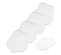 Housoutil 5pezzi Irregolare da Te in Acrilico per Trucco Decorativo Fornitura per Specchi Durevole Foglio Specchi Scrivania