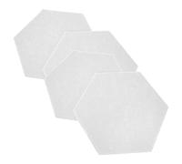 Housoutil 5pezzi Pannello Fonoassorbente Autoadesivo Per Trattamento Acustico Cuscinetto Fonoassorbente in Fibra Di Poliestere Imbottitura Acustica Per Ridurre Riverbero Interno