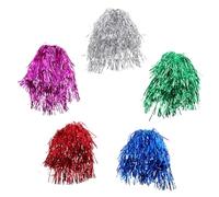 Housoutil 5pezzi Parrucche Colorate Nappe Copricapo Per Feste in Maschera Carnevale Cosplay Accessori Per Feste Adatte Per Uomini e Donne